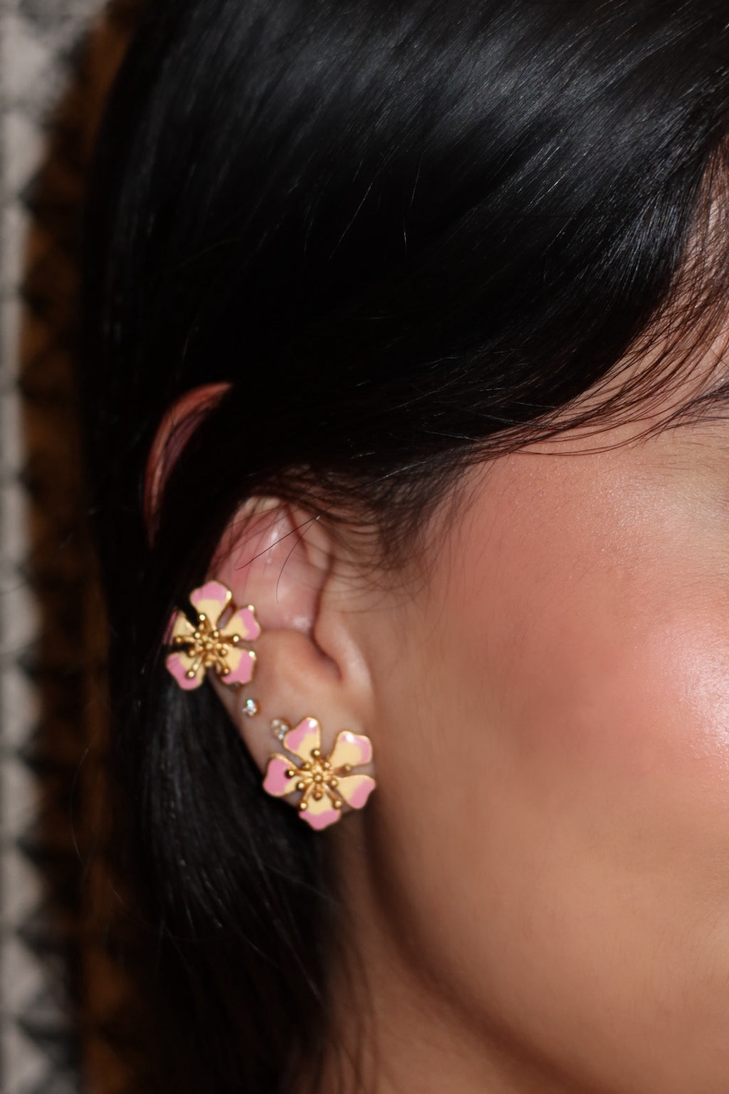 AURORA MINI ROSA EARCUFF