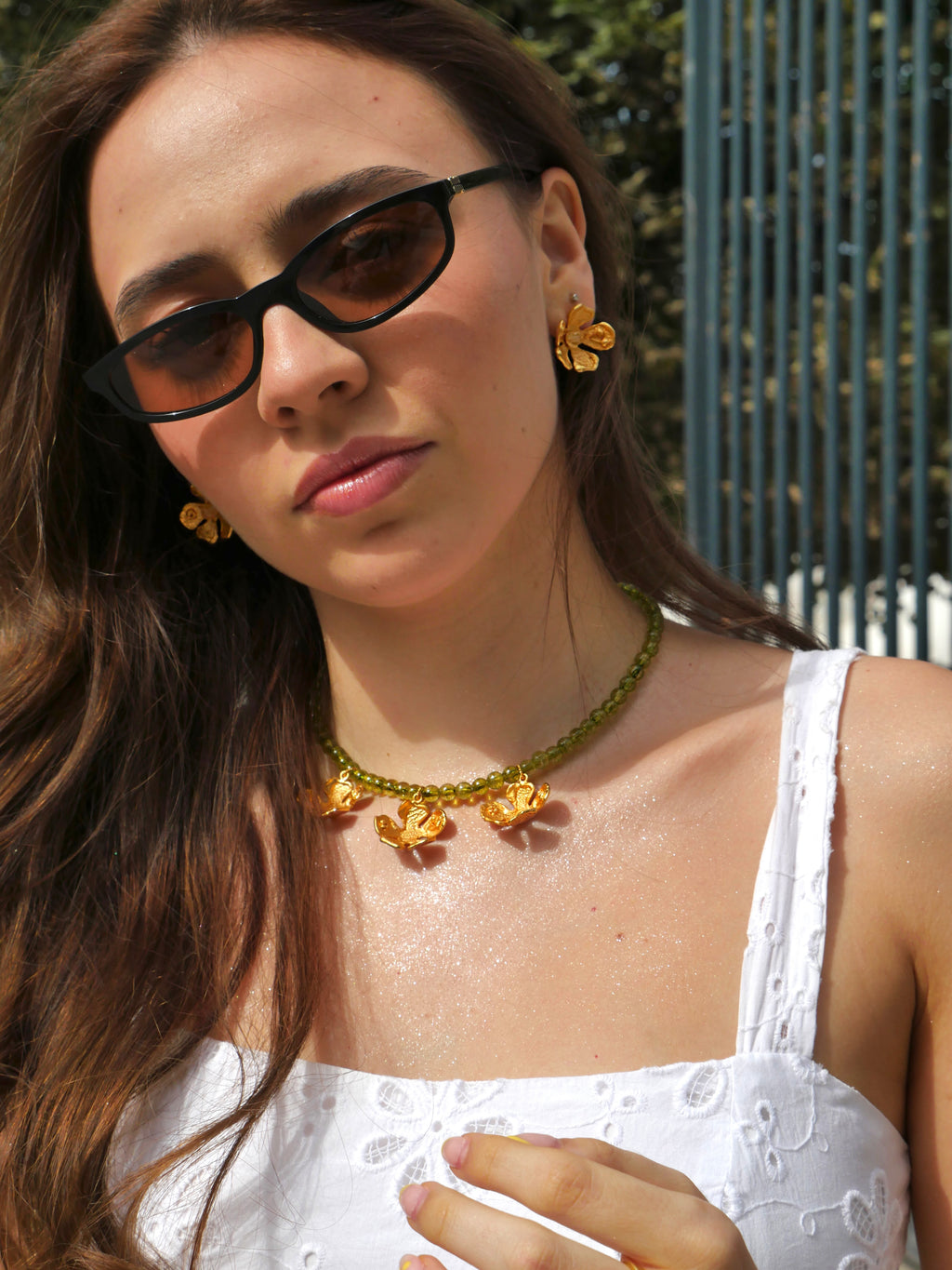 Earrings Maxi Bromelia