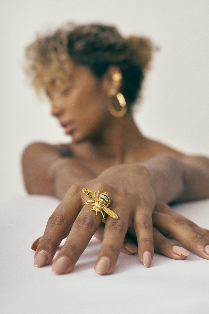 Ring Abeja Reina