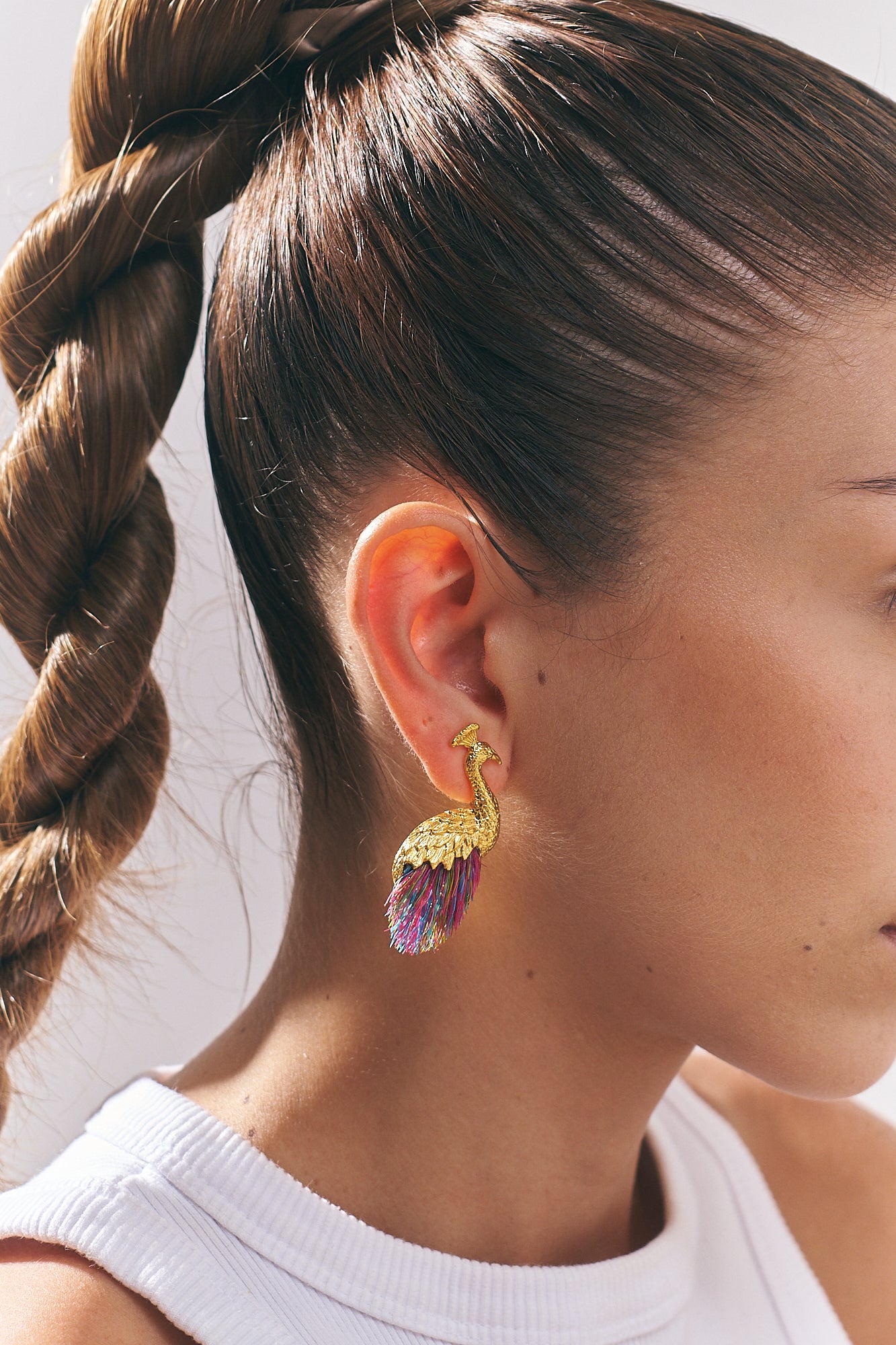 Earrings Pavo Real