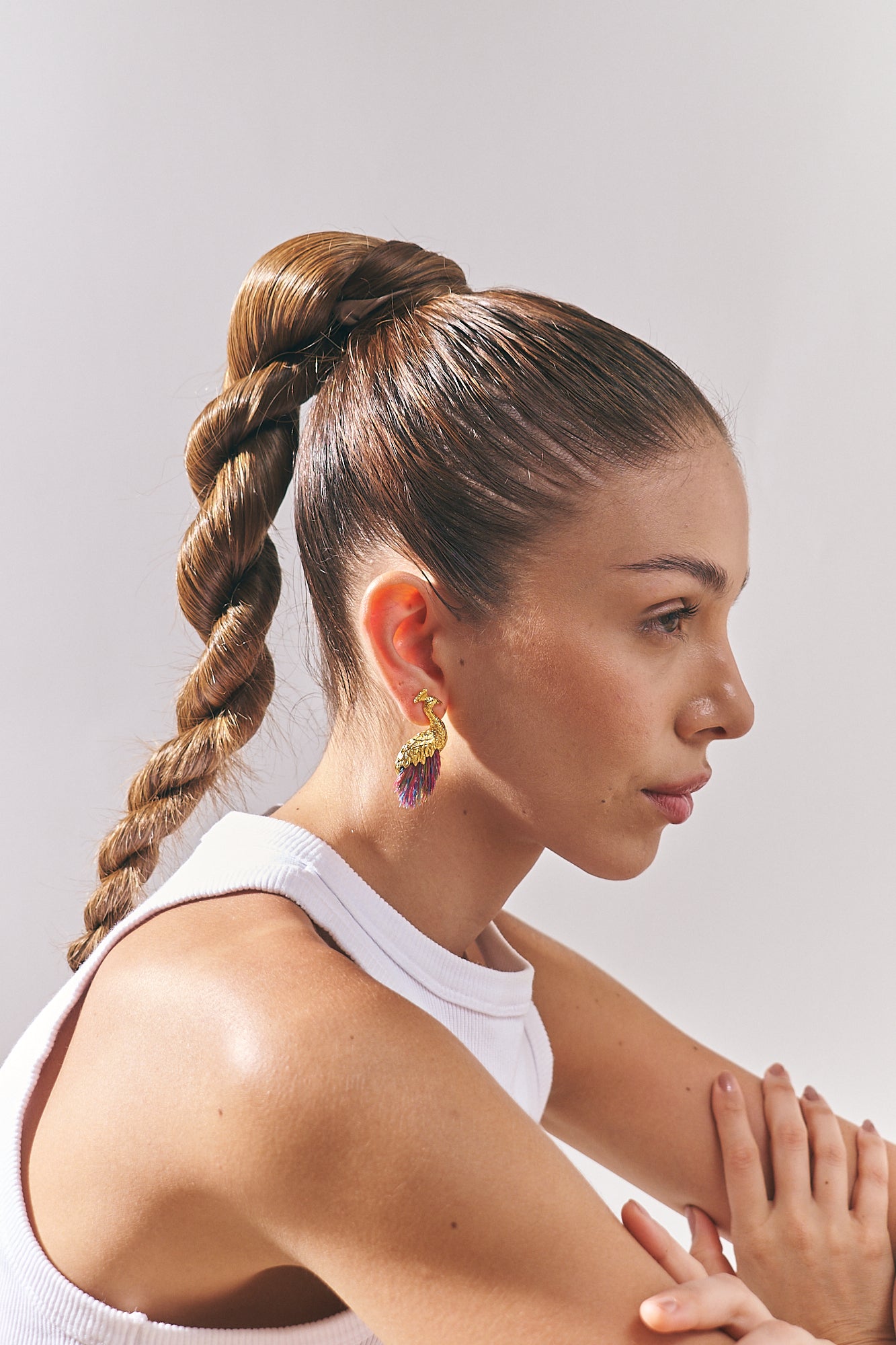 Earrings Pavo Real