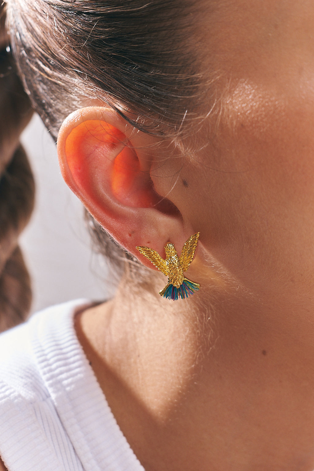 Earrings Picaflor