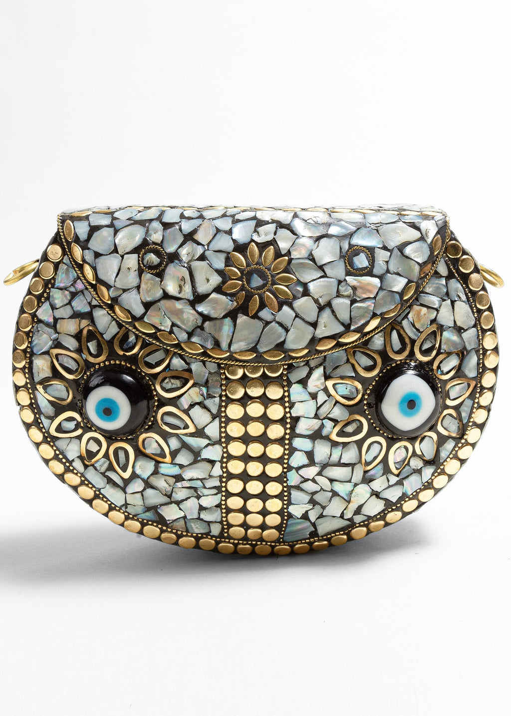 OCCHI CLUTCH BAG