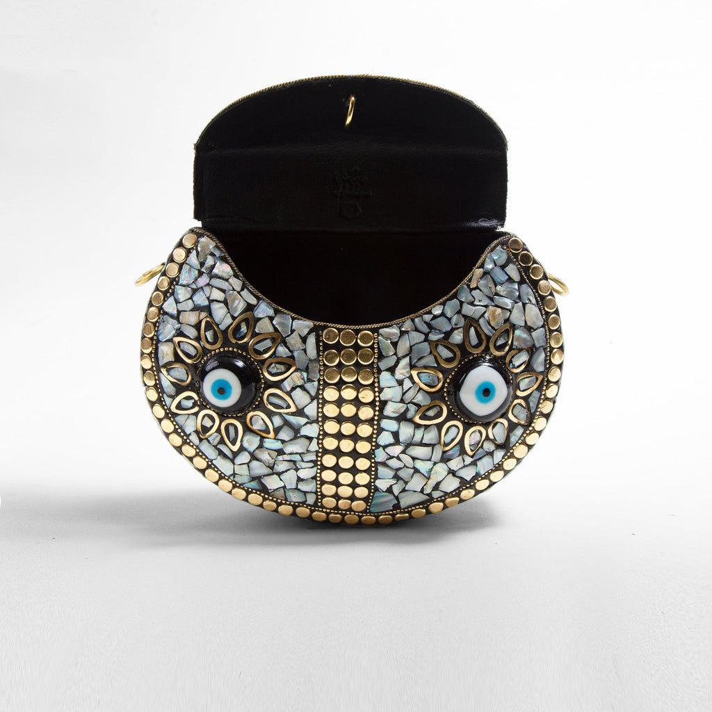 OCCHI CLUTCH BAG