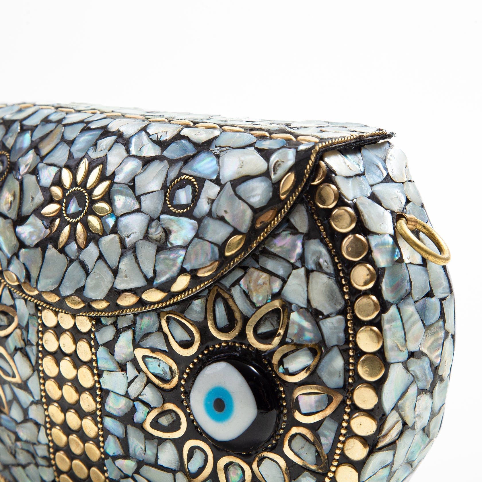 OCCHI CLUTCH BAG