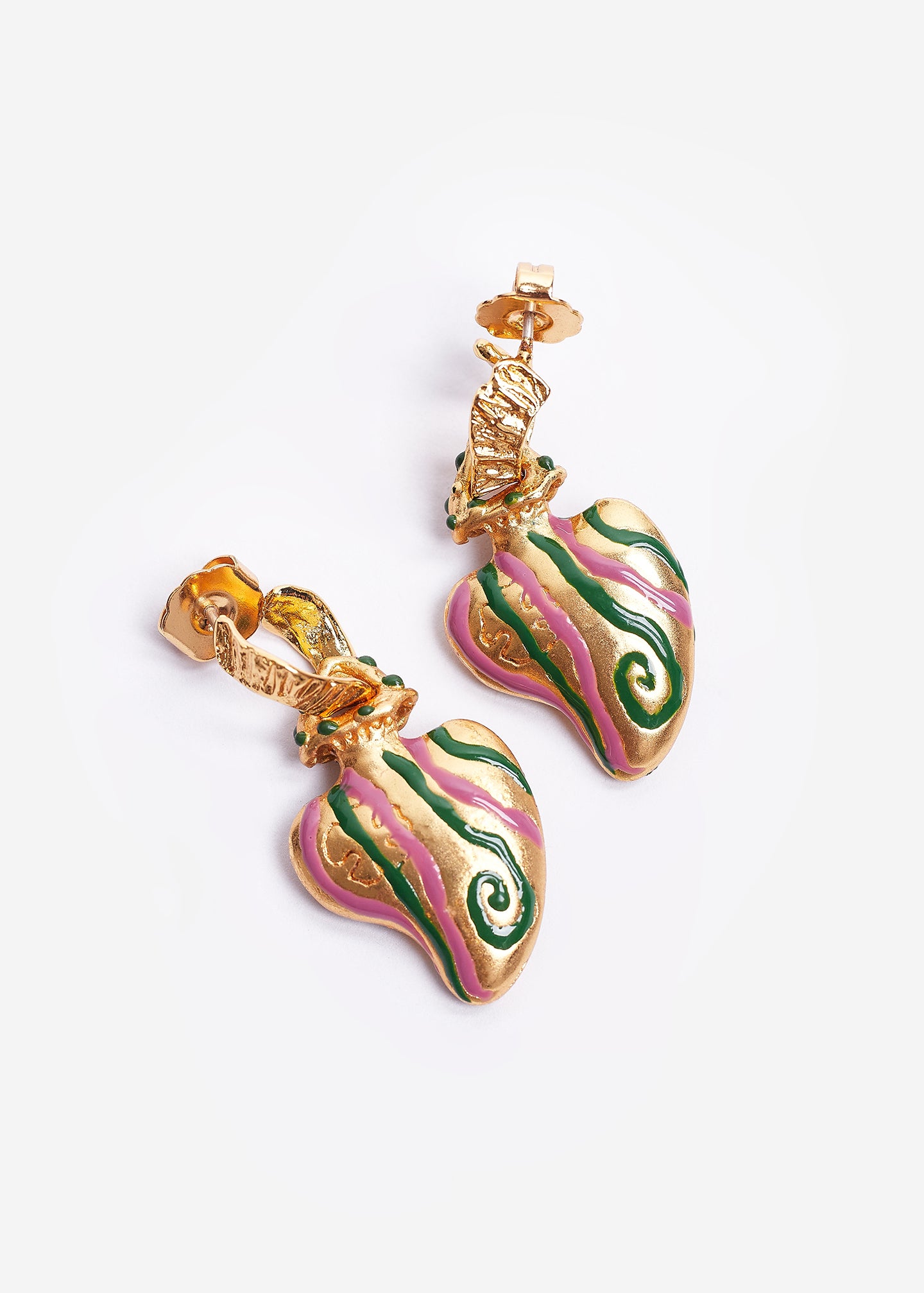 Earrings Mini Perfumero Verde