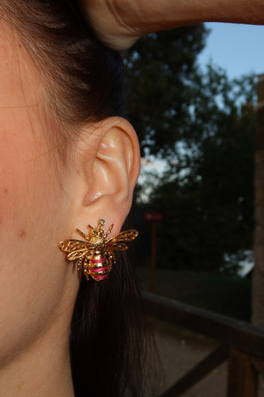 Earrings Abeja Reina