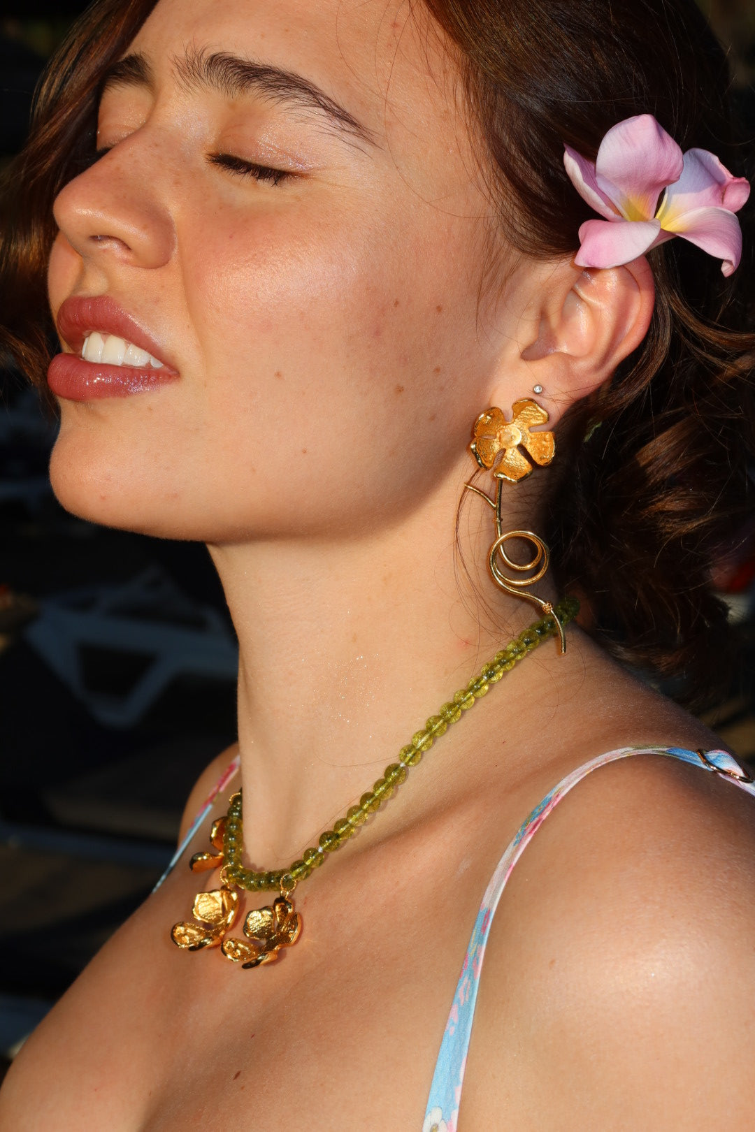 Earrings Maxi Bromelia