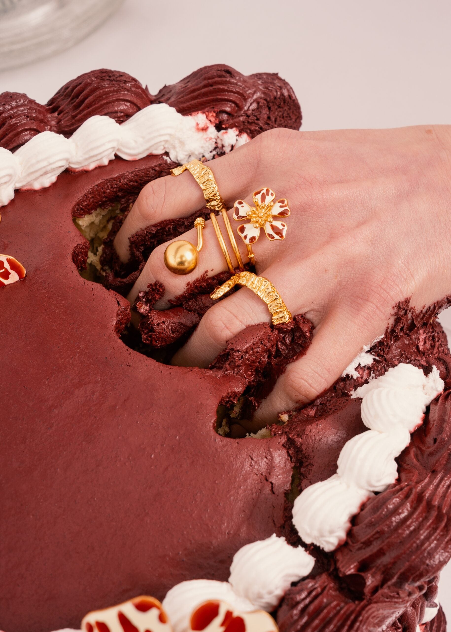 AURORA MINI ESPIRAL BUTTER RING