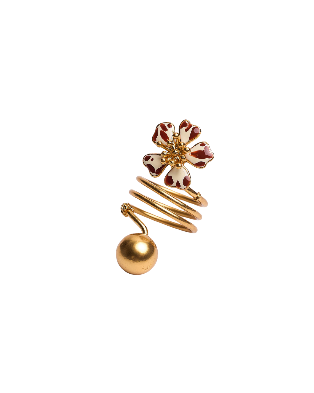 AURORA MINI ESPIRAL BUTTER RING