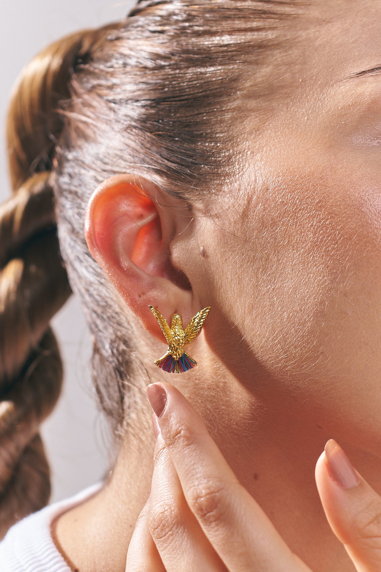Earrings Picaflor