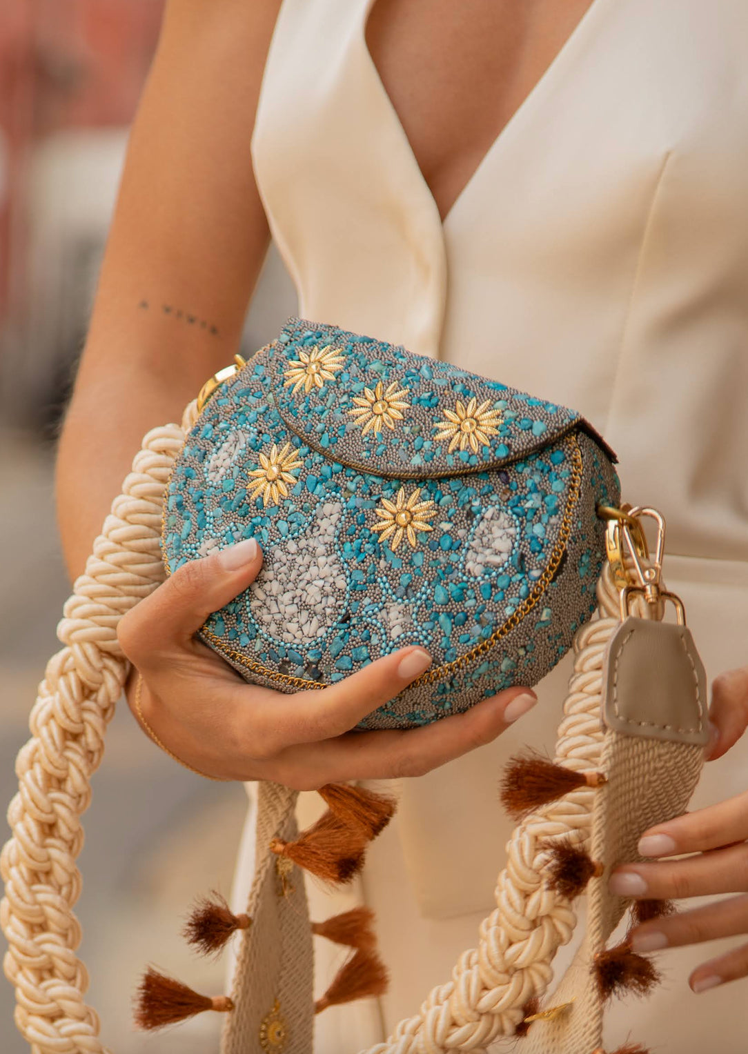 ACQUA CLUTCH BAG