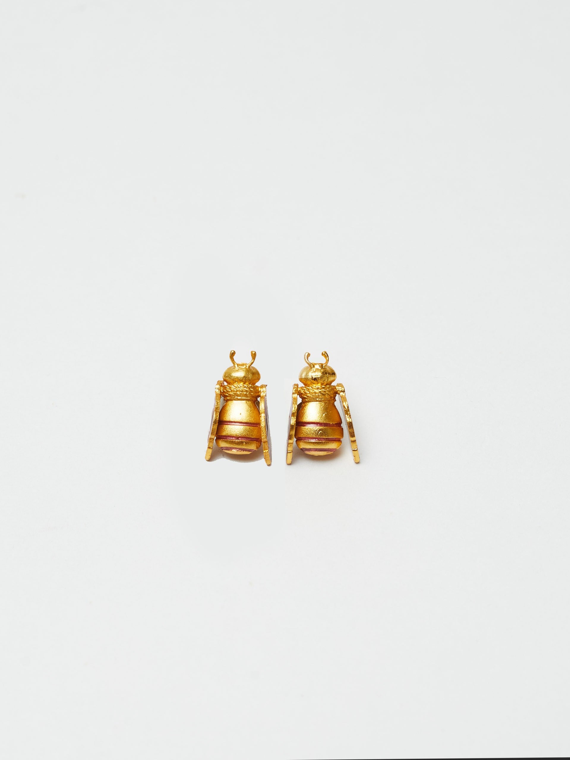 Earrings Drone Bee Ultravioleta